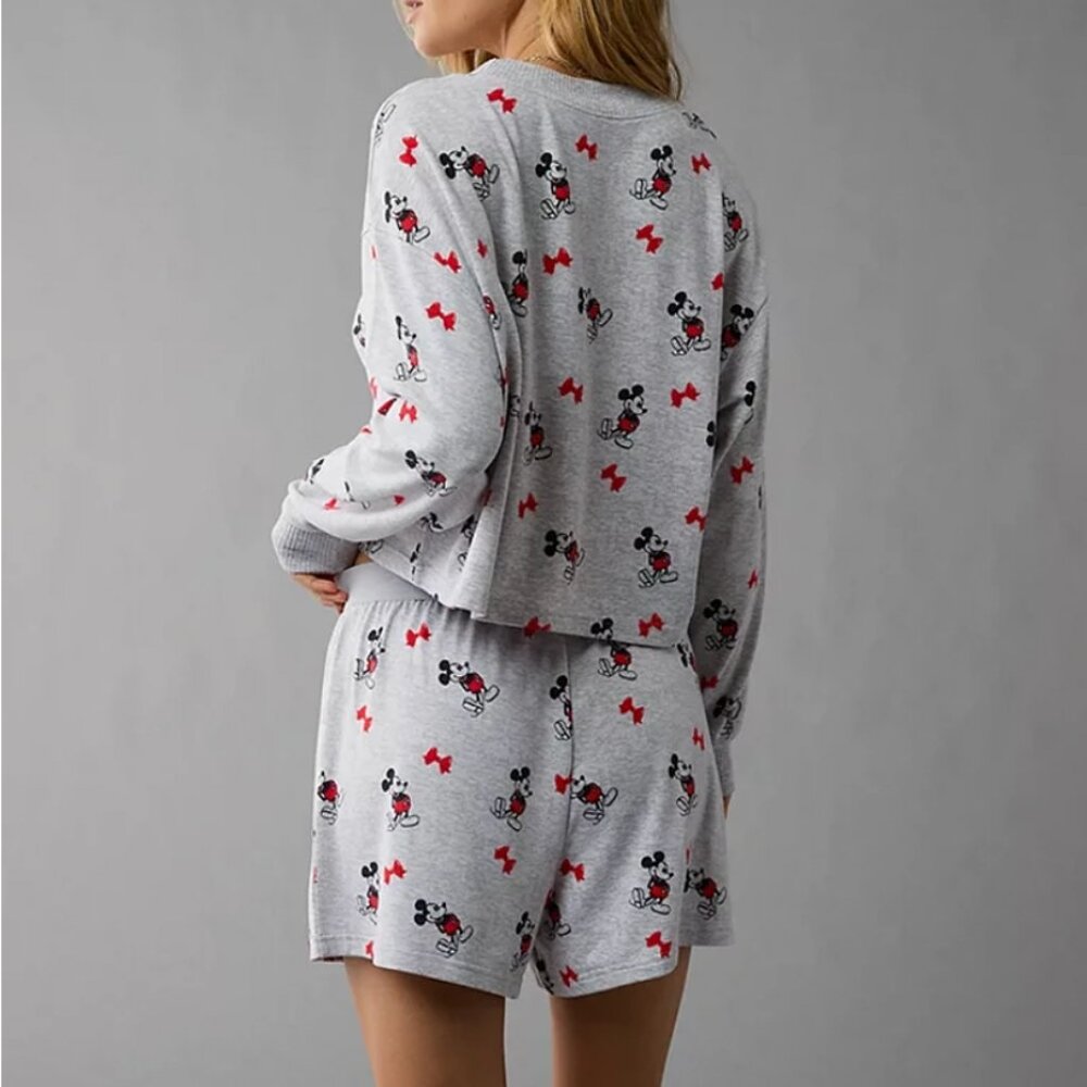 AE Mickey Mouse Plush PJ Set